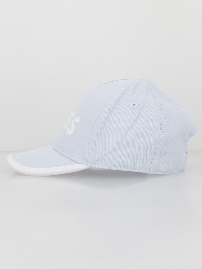 Casquette oxford bleu clair enfant - Boss