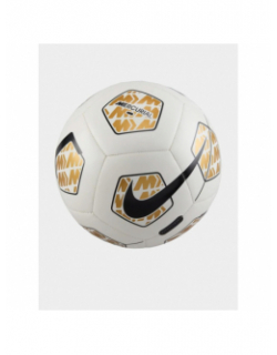 Ballon de football mercurial fade blanc doré - Nike