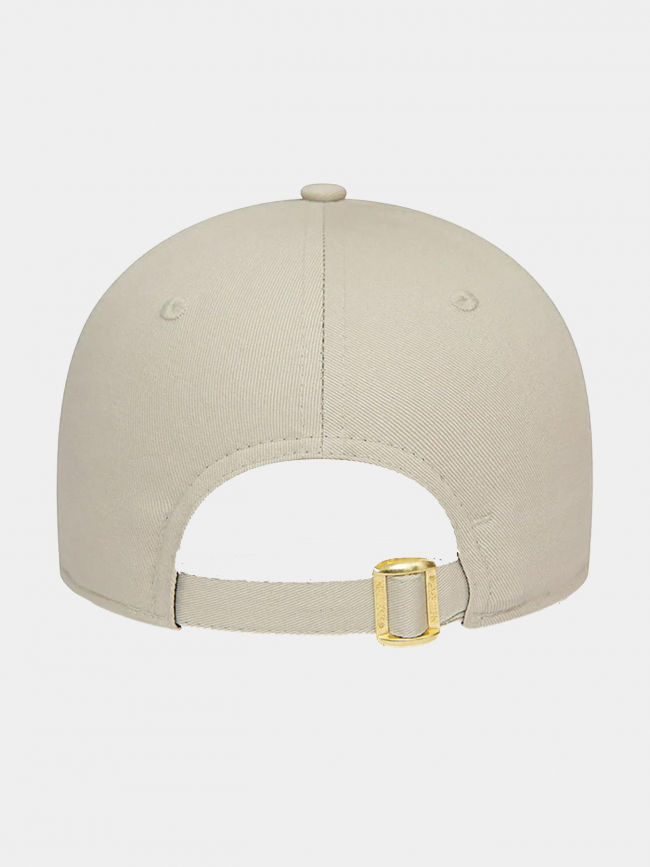 Casquette 9forty metallic logo beige femme - New Era