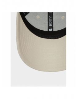 Casquette 9forty metallic logo beige femme - New Era