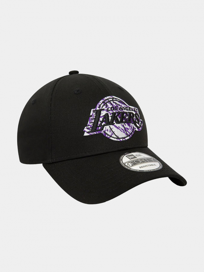 Casquette 9forty nba lakers los angeles noir - New Era