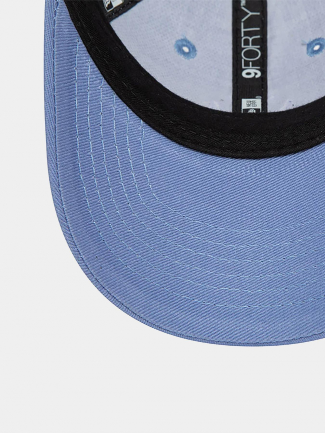 Casquette 9forty league élastique bleu bébé - New Era