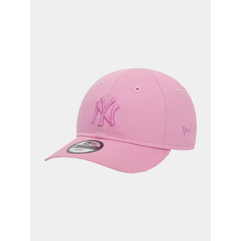 Casquette 9forty league élastique rose bébé - New Era