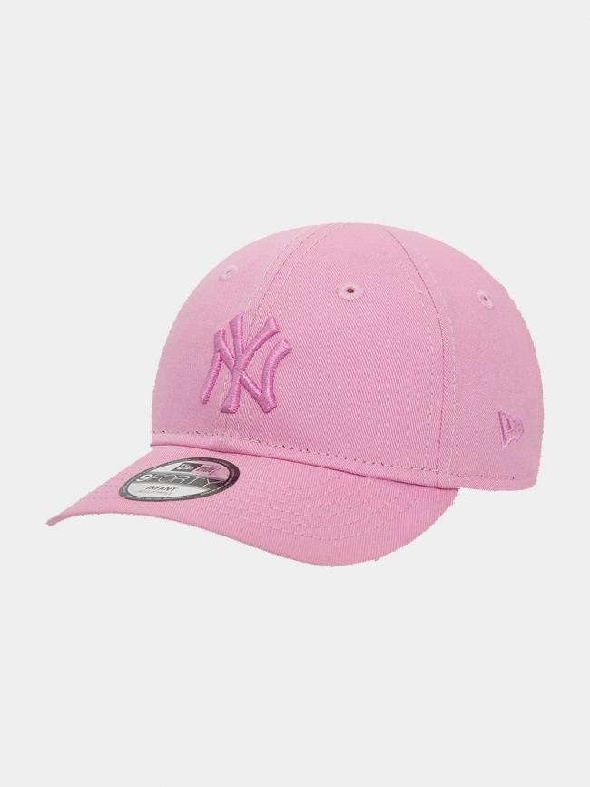 Casquette 9forty league élastique rose bébé - New Era