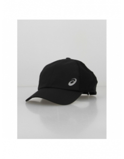 Casquette uni logo argenté noir homme - Asics