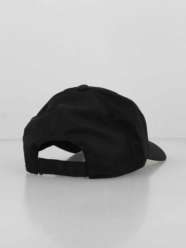 Casquette uni logo argenté noir homme - Asics