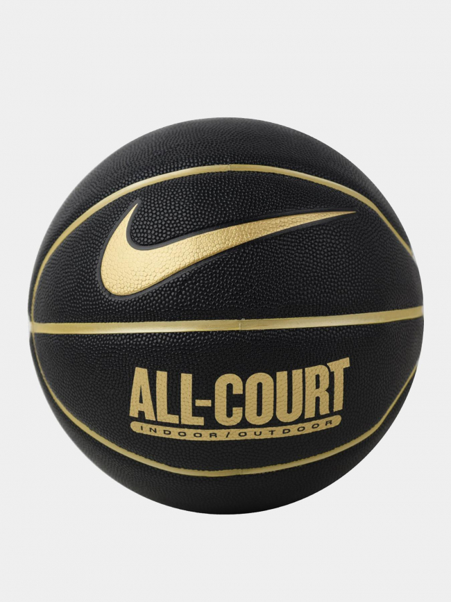 Ballon de basketball everyday all court doré noir - Nike