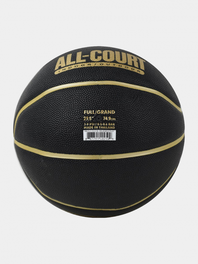 Ballon de basketball everyday all court doré noir - Nike