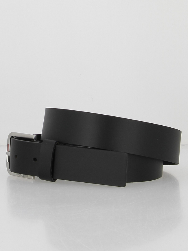 Ceinture en cuir austin 3.5 noir homme - Tommy Jeans