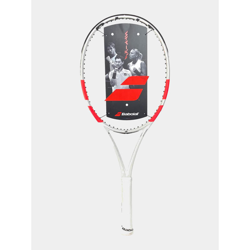 Raquette de tennis non cordé pure strike team blanc - Babolat