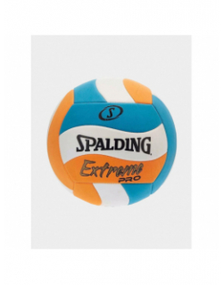 Ballon de volleyball extreme pro orange bleu - Spalding