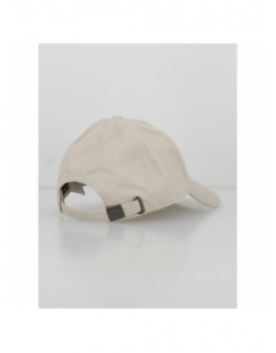 Casquette uni vrille mini logo beige - Eden Park