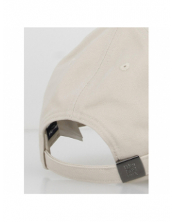 Casquette uni vrille mini logo beige - Eden Park