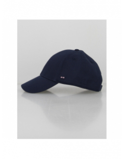 Casquette uni vrille mini logo bleu marine - Eden Park