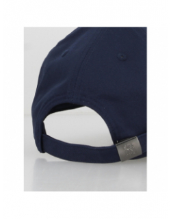 Casquette uni vrille mini logo bleu marine - Eden Park