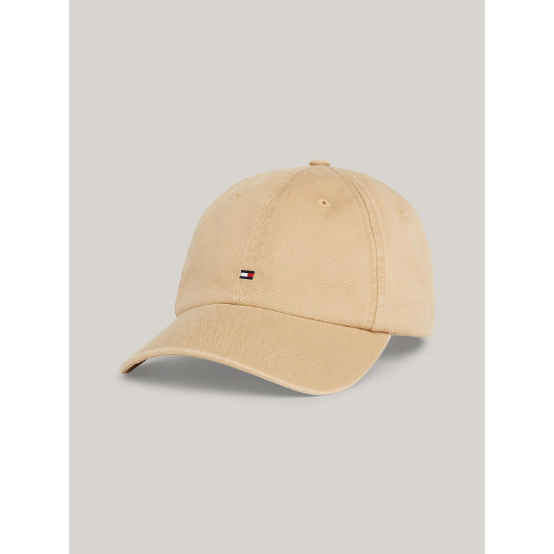 Casquette flag soft 6 panel beige - Tommy Hilfiger