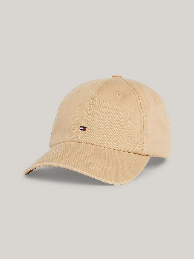 Casquette flag soft 6 panel beige - Tommy Hilfiger