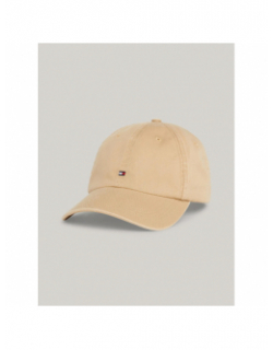 Casquette flag soft 6 panel beige - Tommy Hilfiger