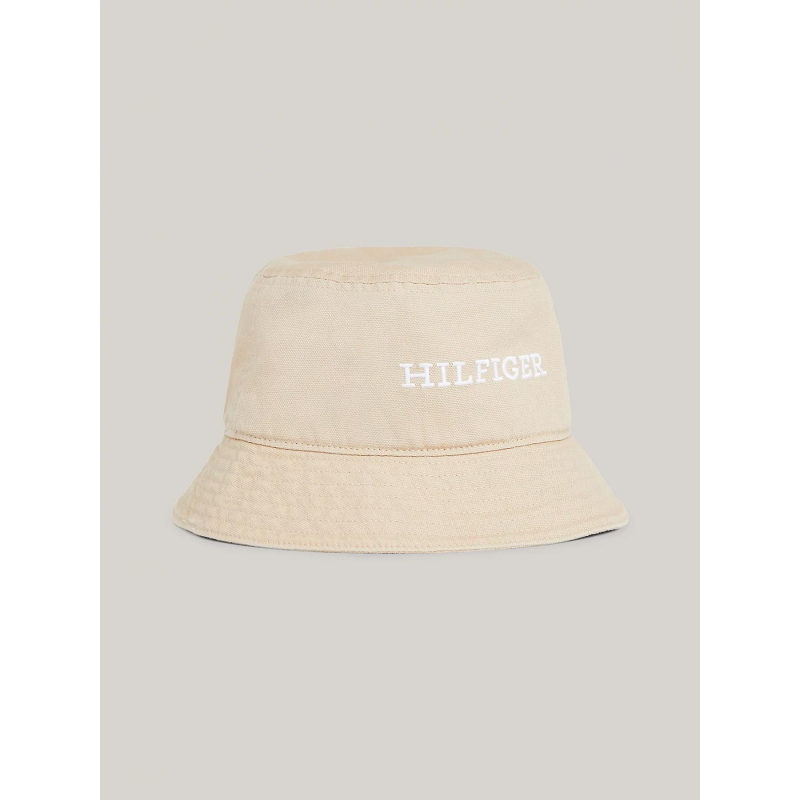 Bob monotype soft beige homme - Tommy Hilfiger