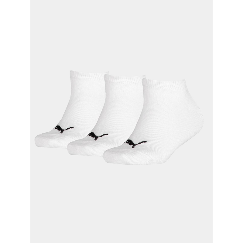 3 paires de chaussettes invisibles blanc enfant - Puma