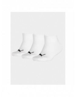 3 paires de chaussettes invisibles blanc enfant - Puma