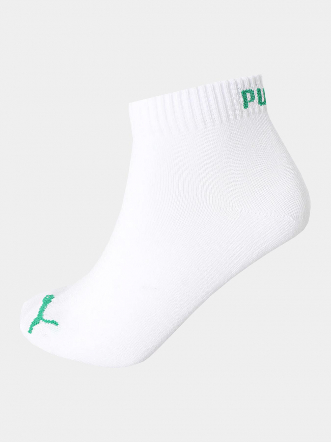 3 paires de chaussettes sneaker plain blanc - Puma