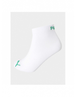 3 paires de chaussettes sneaker plain blanc - Puma