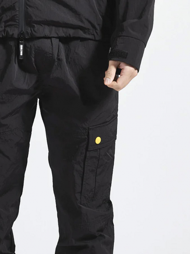 Pantalon nagano cargo noir homme - Double Hood