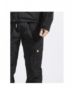 Pantalon nagano cargo noir homme - Double Hood