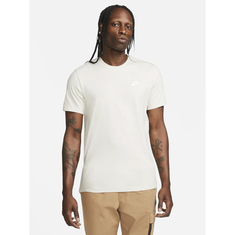 T-shirt uni sportswear club beige homme - Nike