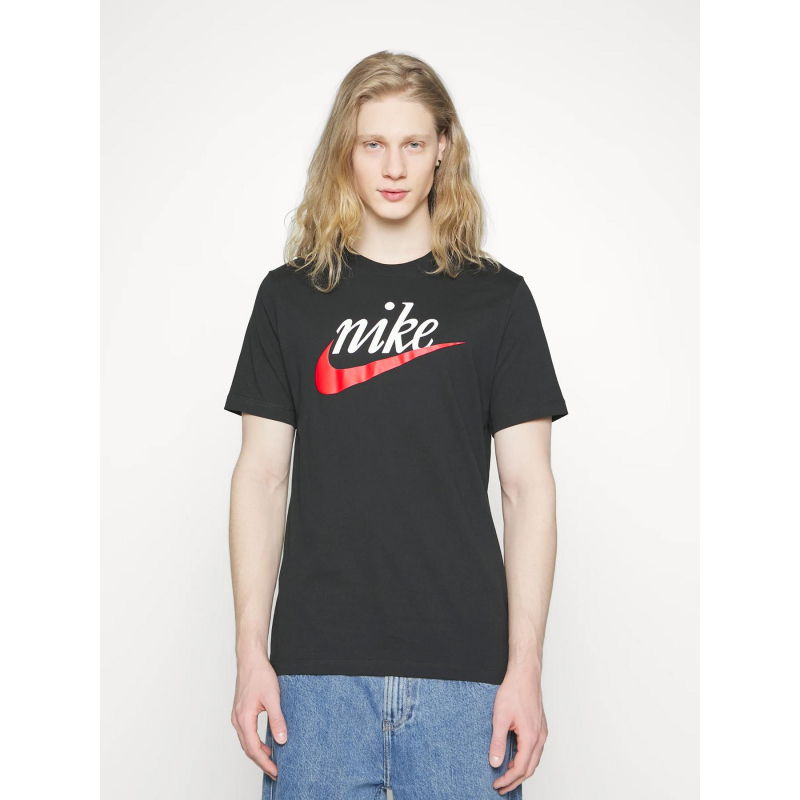 T-shirt nsw futura 2 logo noir homme - Nike