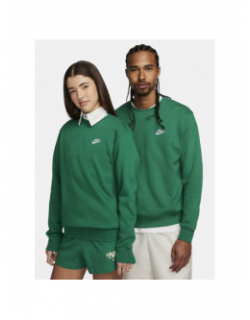 Sweat crew sportswear club uni vert - Nike