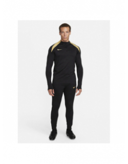 Sweat zippé de football strk dril doré noir homme - Nike