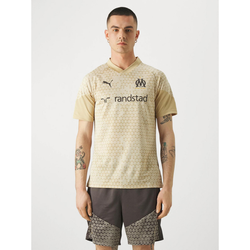 Maillot de foot OM beige homme - Puma