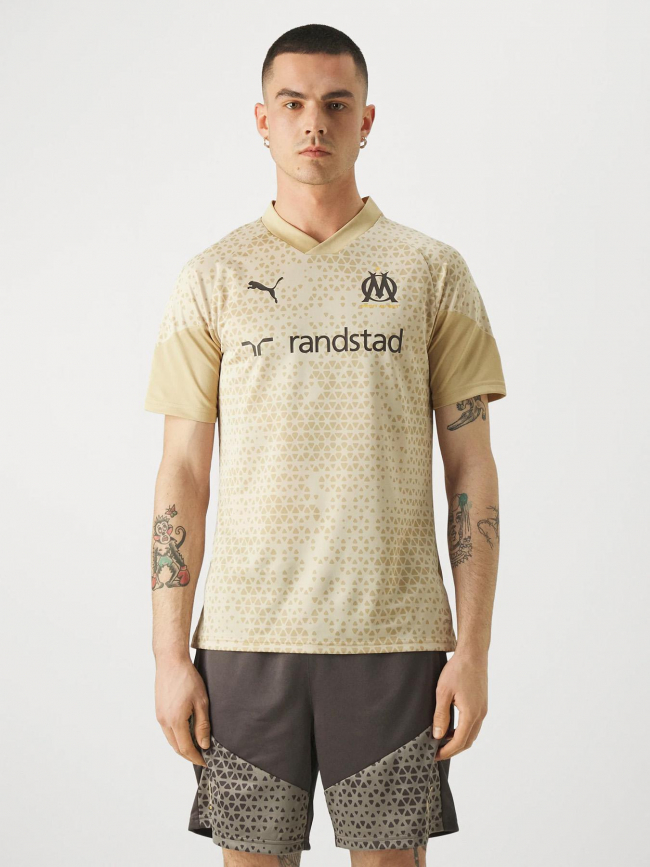 Maillot de foot OM beige homme - Puma