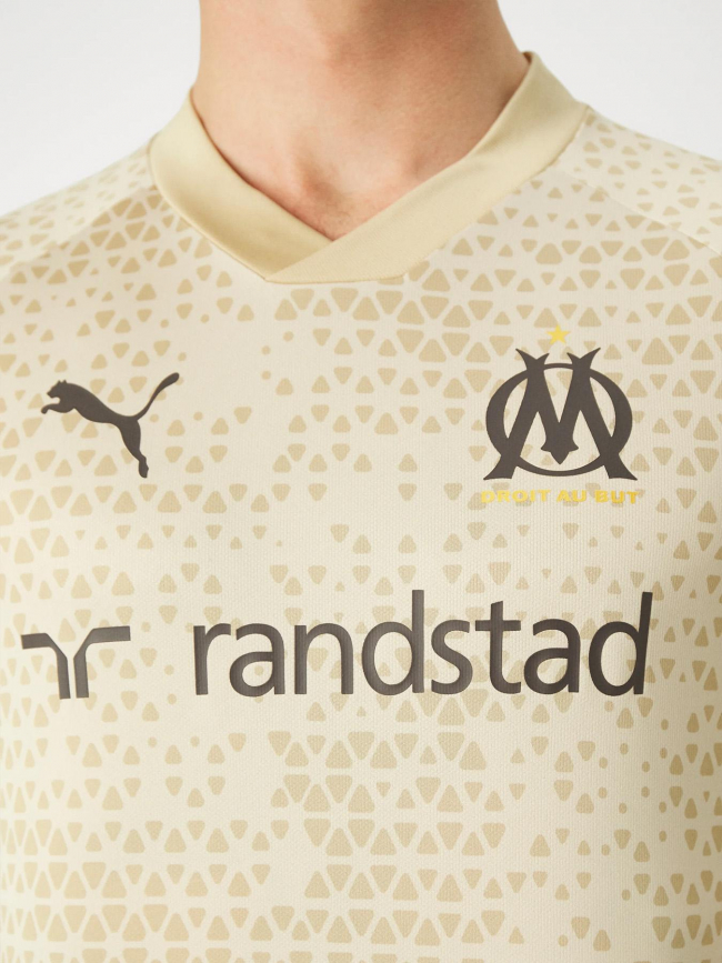 Maillot de foot OM beige homme - Puma