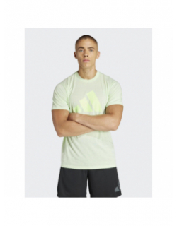 T-shirt logo vert homme - Adidas