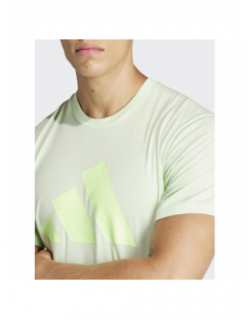 T-shirt logo vert homme - Adidas