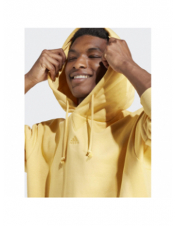 Sweat à capuche all szn jaune homme - Adidas