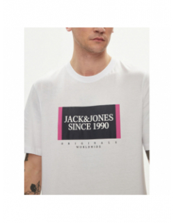 T-shirt jorlafayette blanc homme - Jack & Jones