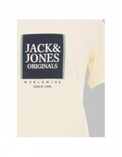 T-shirt jorlafayette beige homme - Jack & Jones