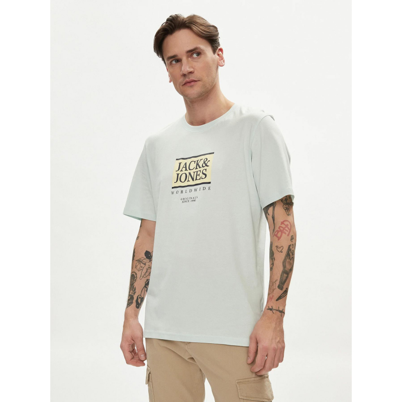 T-shirt jorlafayette vert homme - Jack & Jones