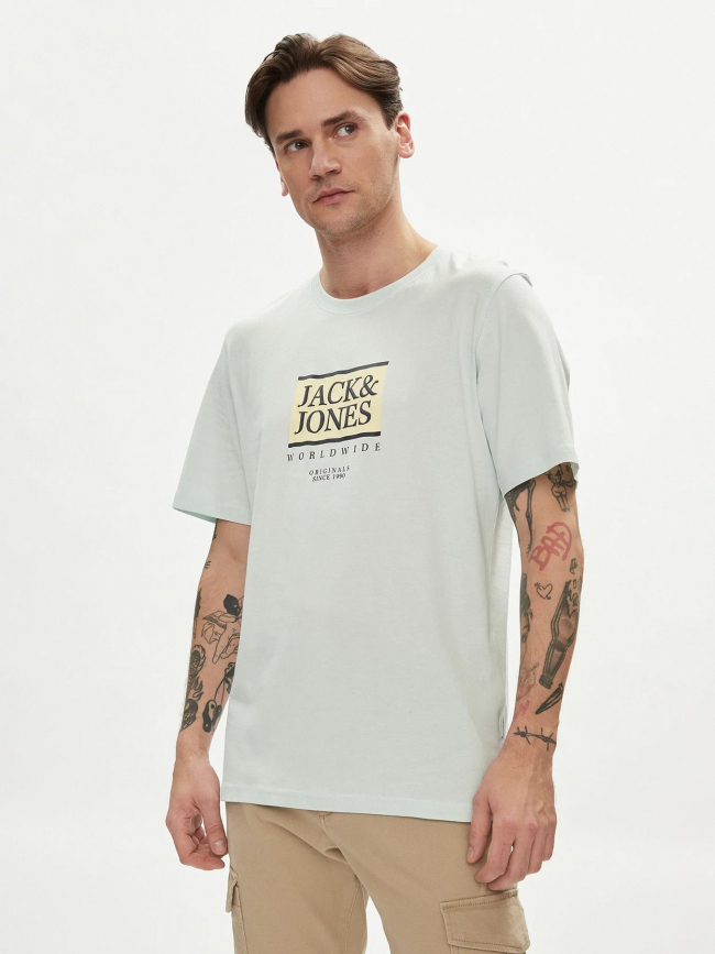 T-shirt jorlafayette vert homme - Jack & Jones