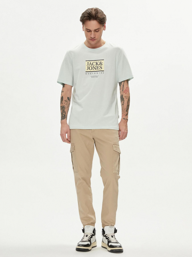 T-shirt jorlafayette vert homme - Jack & Jones