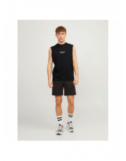 T-shirt sleeveless logo noir homme - Jack & Jones