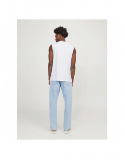 T-shirt sleeveless logo blanc homme - Jack & Jones