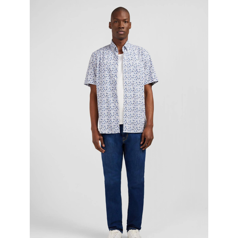 Chemise h bla imprimé bleu homme - Eden Park