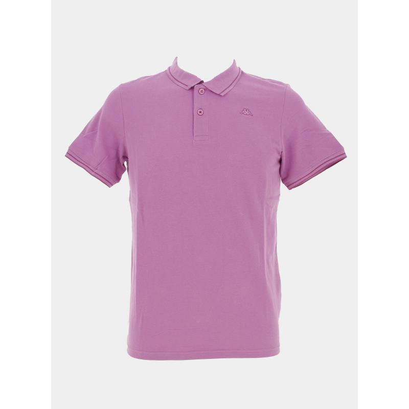 Polo ezio violet homme - Kappa