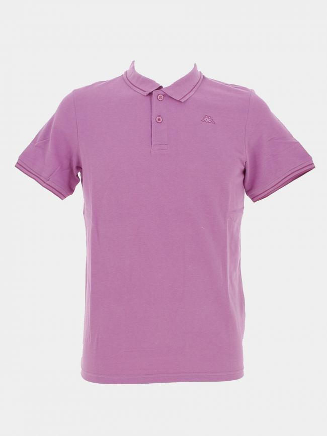 Polo ezio violet homme - Kappa