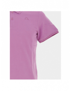 Polo ezio violet homme - Kappa